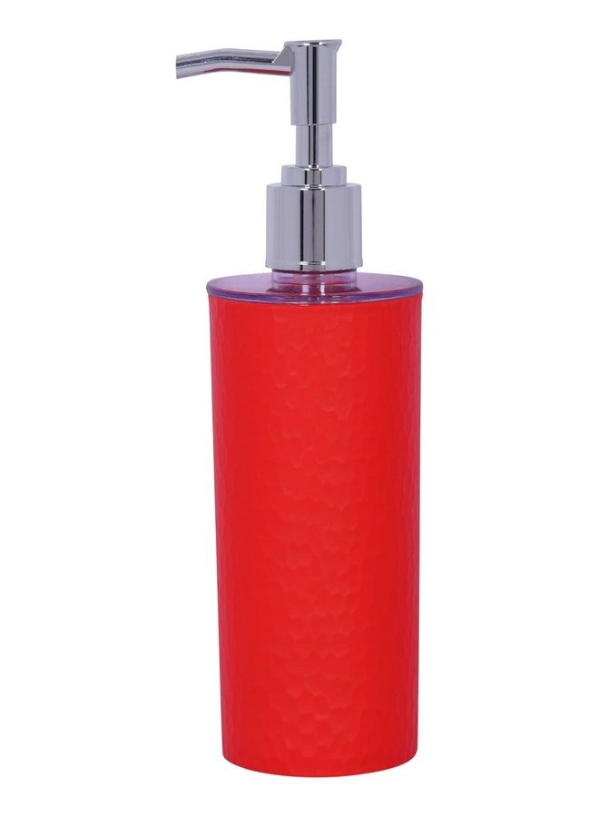 SHENRON Refillable Handwash Soap Dispenser | Unbreakable Liquid Soap/Shampoo/Hand wash/Sanitizer/Lotion Dispenser Bottle for Kitchen, Wash-Basin and Bathroom (Red, Set of 1) - Image 1