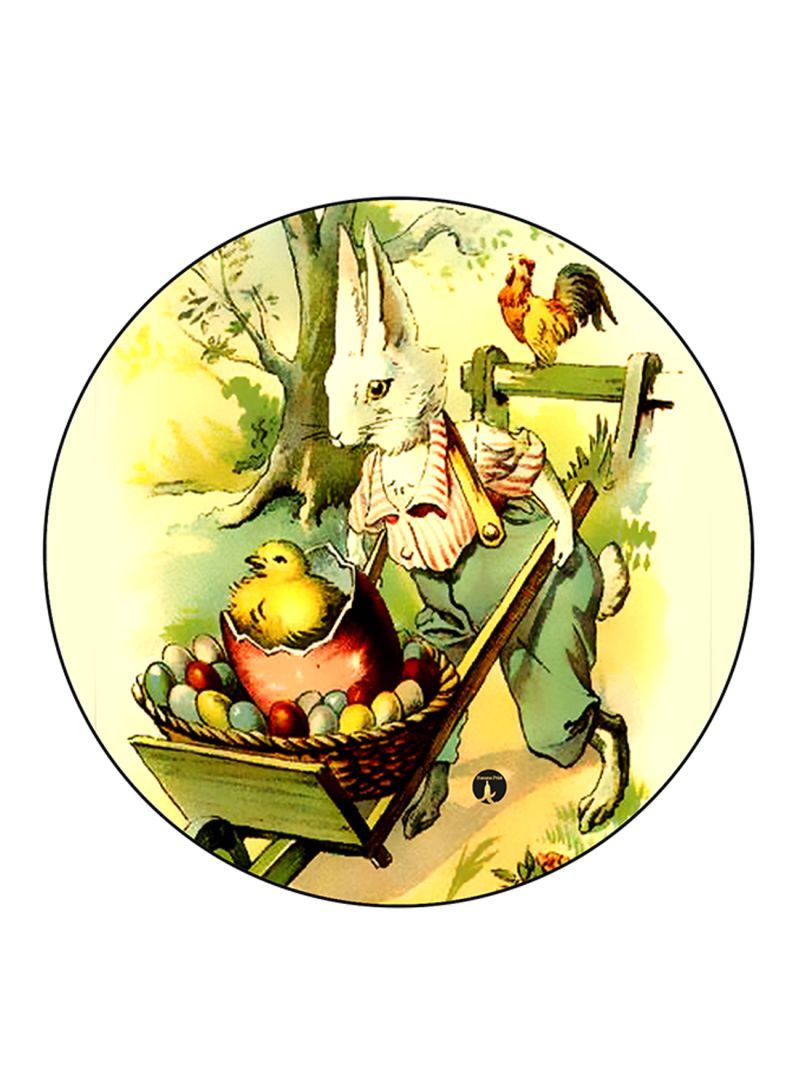 RKN Vintage Art Printed Mouse Pad Multicolour