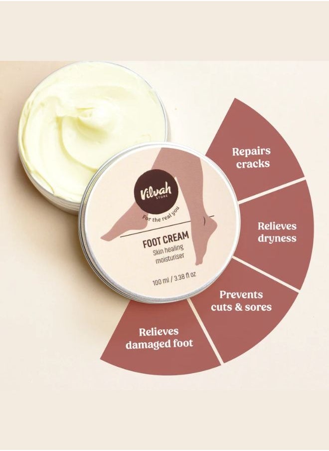 Foot Cream for Dry & Cracked Feet 100ml