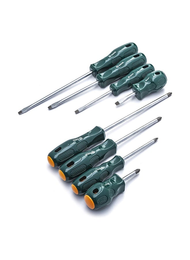Sata SATA GL09302SM 8-Piece Cushion Grip Combination Screwdriver Set  - Image 1