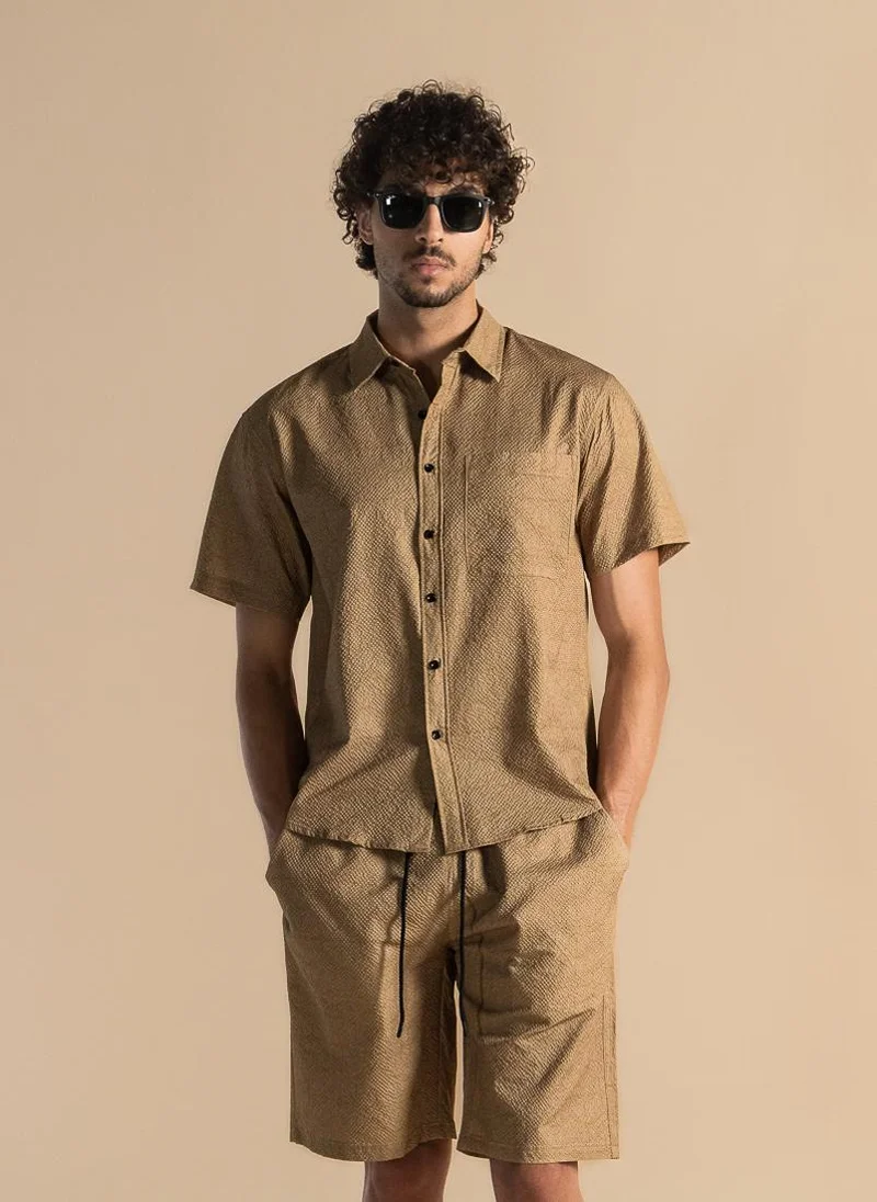 شايبس TEXTURED SHIRT SET