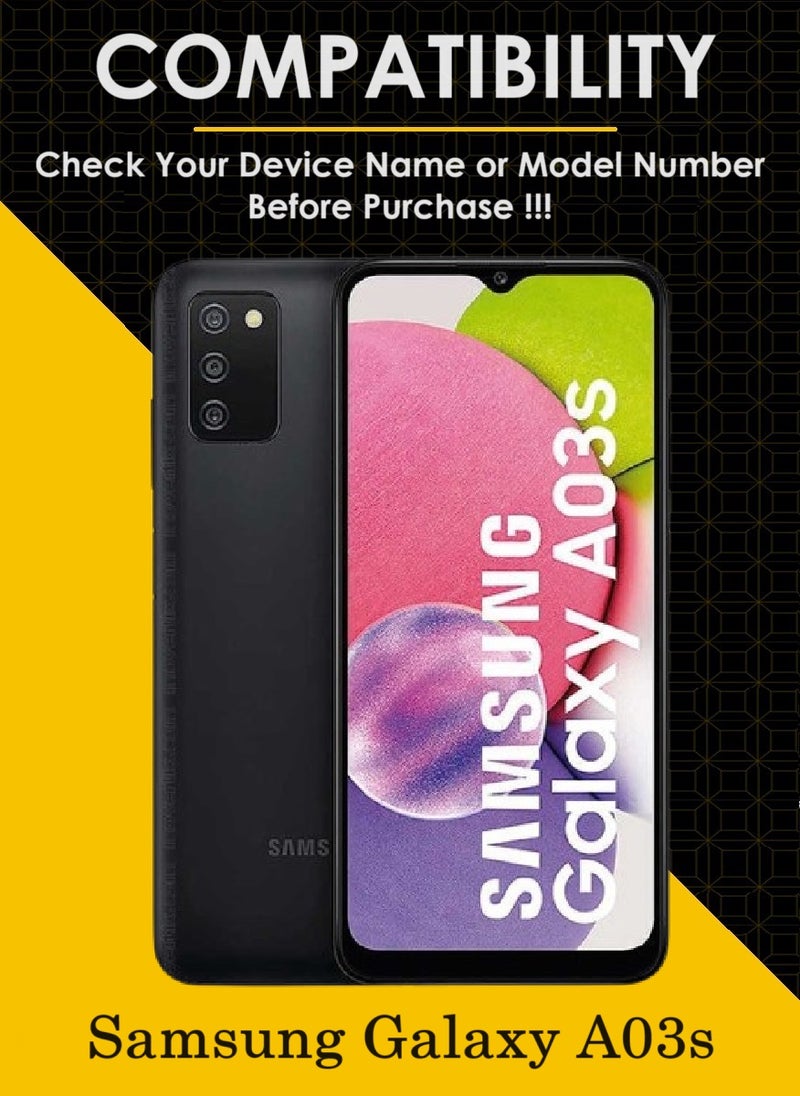 AINA 4 Pieces Tempered Glass Screen Protector 5D Designed For Samsung Galaxy A03s Full Glue Edge to Edge Full Screen Coverage And Bubble Free - Image 3