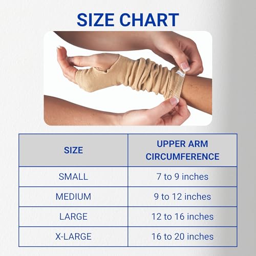 SecureSleeves Arm Protectors for Elderly - Non-Compression Geri-Sleeves for Fragile Thin Skin, Bruise & Tear Protection for Seniors - Breathable, Machine Washable, Latex-Free (1 Pair, Small) - Image 3