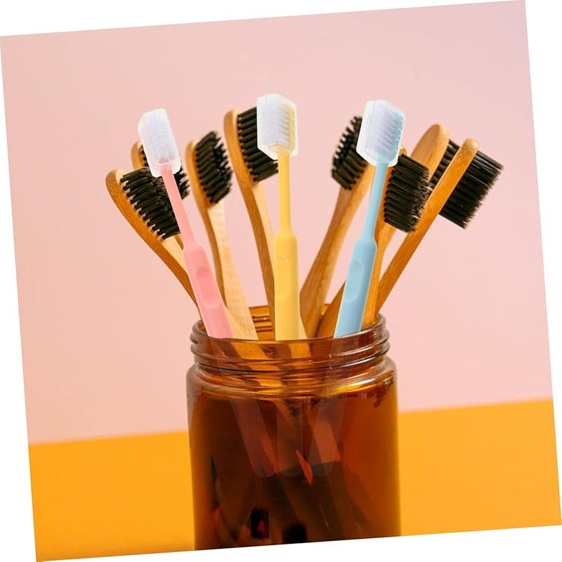 6Pcs Soft Bristle Toothbrush For Adults Sensitive Teeth And Gums With Ergonomic Handle - Image 4