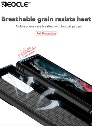 Samsung Galaxy S21 Ultra Case with Camera Cover Drop Protection & Snug Touch & Slim Protective Hard Back Soft Edge Phone Case for Galaxy S21 Ultra Case - view 4