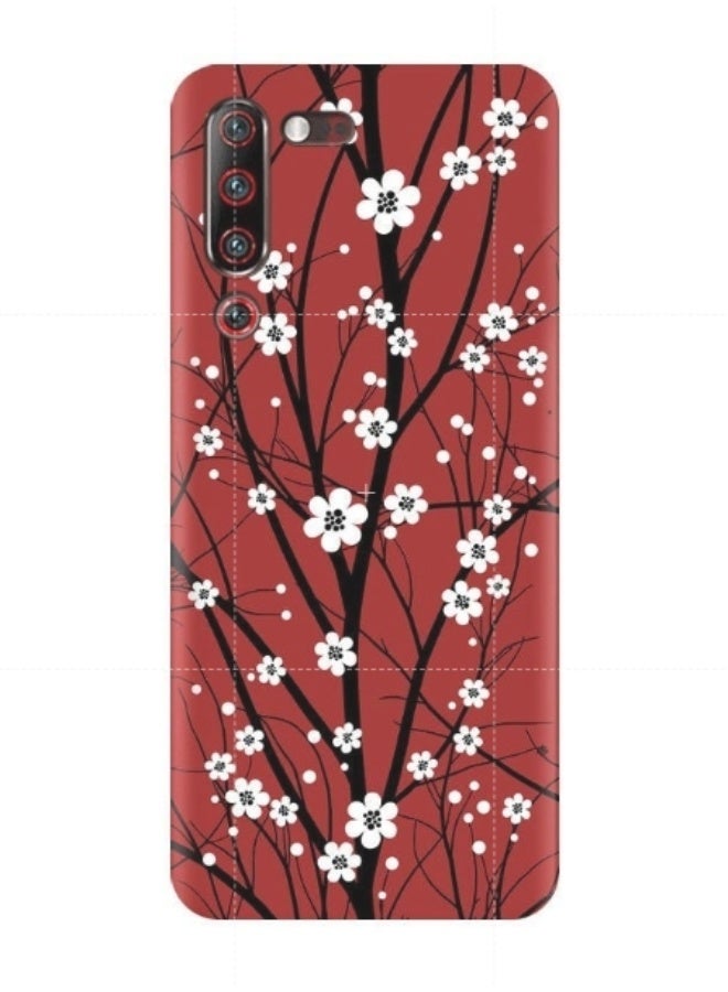 غطاء حماية واق لهاتف لينوفو Z6 برو 5G أحمر / أسود / أبيض