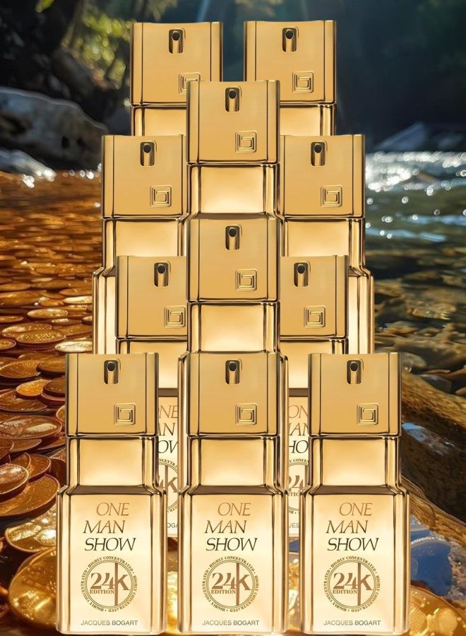 Jacques Bogart 11 Pieces One Man Show 24K Edition Perfume 100ML - Image 1