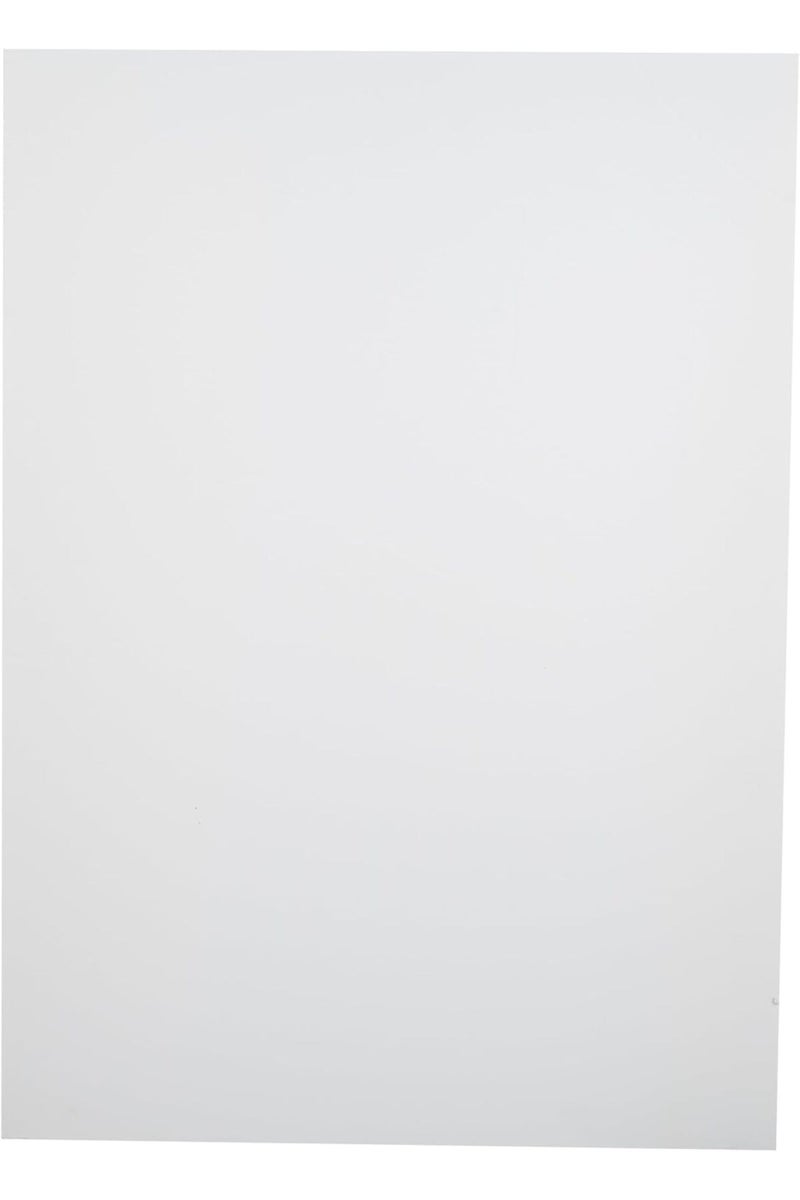 Funbo لوح فوم قطعة واحدة، 50 سم × 70 سم × 0.5 سم، أبيض - Image 1