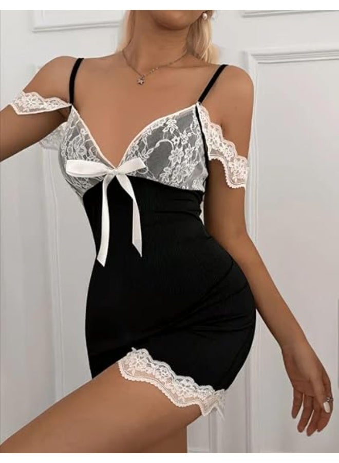 هنادى لانجيري حريمي بخامة لطيفة – مناسب للارتداء اليومي وأوقات الراحة (كود 7585) - Image 5