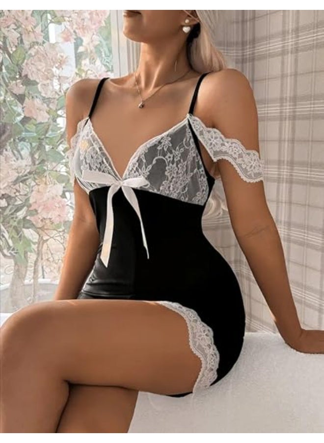هنادى لانجيري حريمي بخامة لطيفة – مناسب للارتداء اليومي وأوقات الراحة (كود 7585) - Image 3