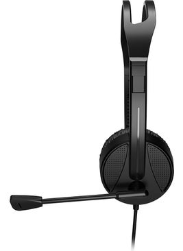 lecoo Lenovo HT106 USB On-Ear Headphone with Microphone Black  - Image 2