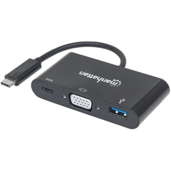 Manhattan PRODUCTS 152044 USB TYPE C MINI DOCK CONVERTER - Image 1