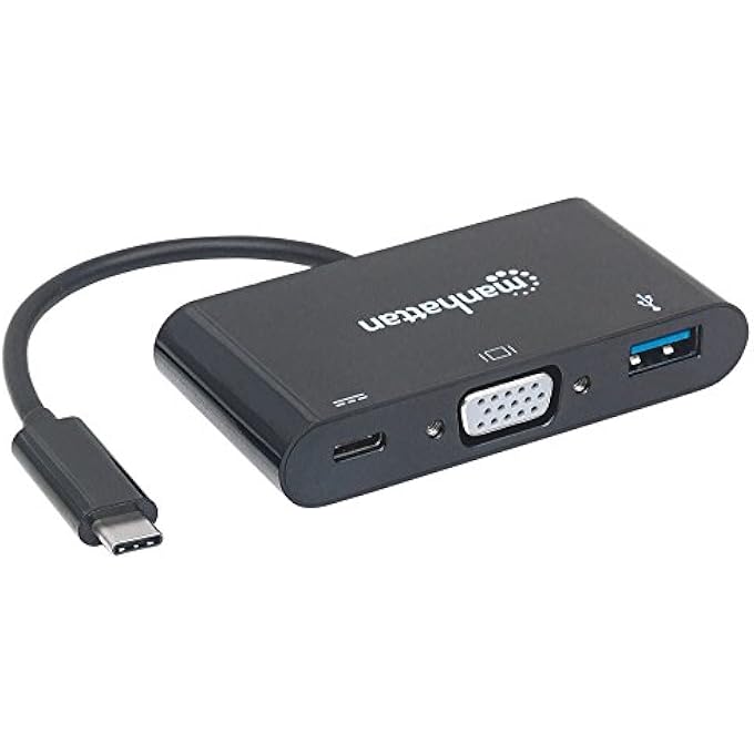 Manhattan PRODUCTS 152044 USB TYPE C MINI DOCK CONVERTER - Image 2