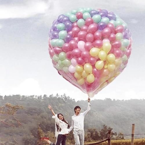 Atpata Funky Deluxe Balloon Drop or Balloon Release Net - Holds upto 200 Balloons | Easy to Use | Ideal for Mall Activities, Weddings, Birthday, Indoor Outdoor Surprise Ceiling Balloon Drop Setup - Image 5