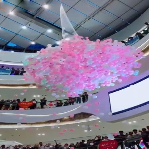 Atpata Funky Deluxe Balloon Drop or Balloon Release Net - Holds upto 200 Balloons | Easy to Use | Ideal for Mall Activities, Weddings, Birthday, Indoor Outdoor Surprise Ceiling Balloon Drop Setup - Image 3