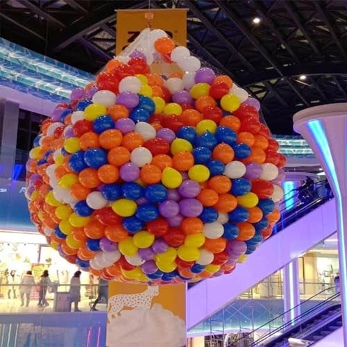 Atpata Funky Deluxe Balloon Drop or Balloon Release Net - Holds upto 200 Balloons | Easy to Use | Ideal for Mall Activities, Weddings, Birthday, Indoor Outdoor Surprise Ceiling Balloon Drop Setup - Image 1