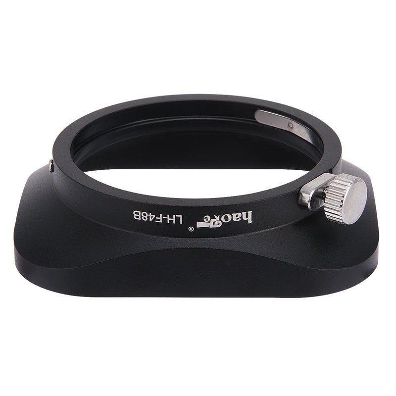 Haoge LH-F48B Square Metal Lens Hood Shade for Olympus M.ZUIKO Digital 17mm f1.8 17 1.8 Lens Replace Olympus LH-48B Black - Image 5