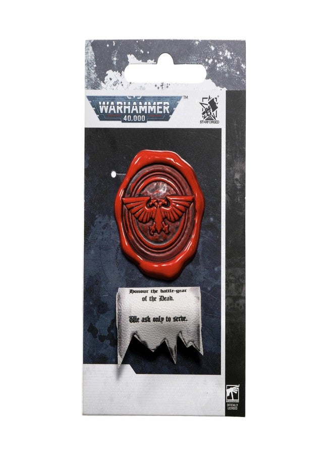 Starforged Warhammer 40K Space Marine II Purity Seal Imperial Aquila Purity Seal Badge - Image 4