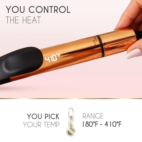 ELLA BELLA® Curling Iron 1 Inch • Professional Hair Curler • Curling Wand • Ceramic Curling Irons • Transform Your Look in Seconds • Suitable for All Hair Types • Say Goodbye to Heat Damage - Image 5