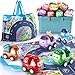 Kiddiworld Mini Car Toys for 1 Year Old Boy Gifts 12 Sets PullBack Trucks with PlaymatStorage Box for Toddlers Age 12 Baby Toys 1218 Months 1st Christmas Birthday Gifts for One Year Olds - Image 2