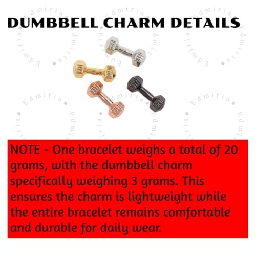 EDMIRIA Unisex Adult Couple Distance Dumbbell Relationship Bracelets Black Lava & White Howlite Energy Beads Stone Balance Bracelet Banglet For Lovers (Howlite Silver + Lava Black) - Image 4