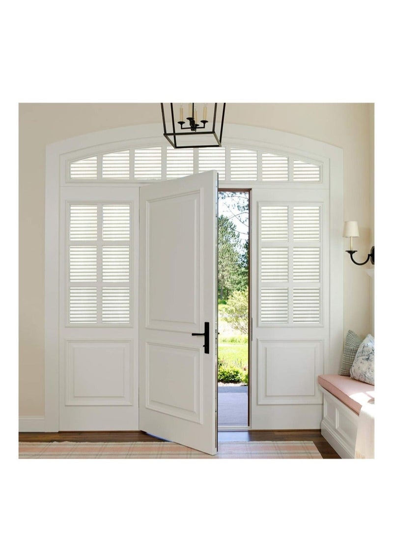 كابتن تيك Window Privacy Film Frosted Glass Film Blinds Frosted Glass Film Non Adhesive Static Cling Removable Window Sticker Anti UV for Bathroom Home Office Garage 17.5 x 78.7 inches - Image 5