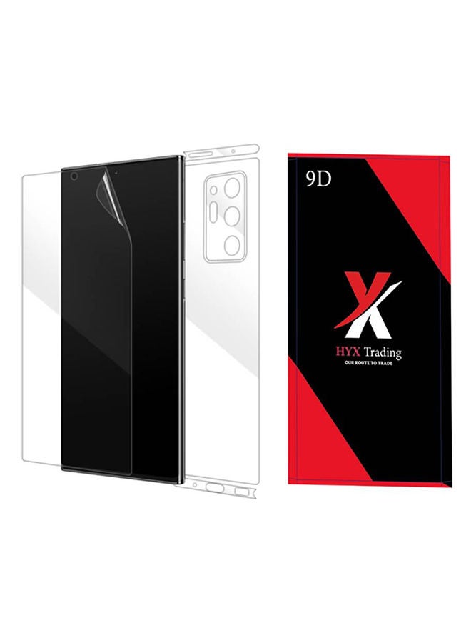 NIBEMINENT Front And Back Tempered Glass Screen Protector For Samsung Galaxy Note 20 Ultra Clear - Image 1