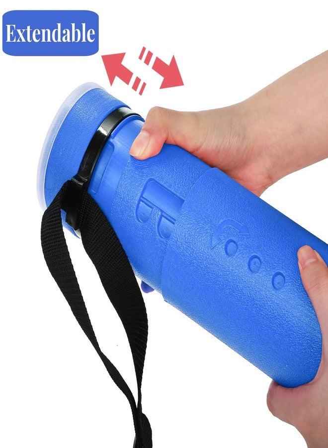 Eorbow 3 Packs Extendable Poster Tube, 25" to 42.5" Portable Blueprint Holder with Strap, Waterproof Carrying Case with Lid for Maps, Posters, Blueprints and Drawing, Black, Red and Blue - Image 3