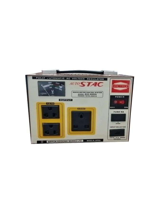 ستاك مثبت جهد Stac St-500W بقوة 500 واط - Image 2
