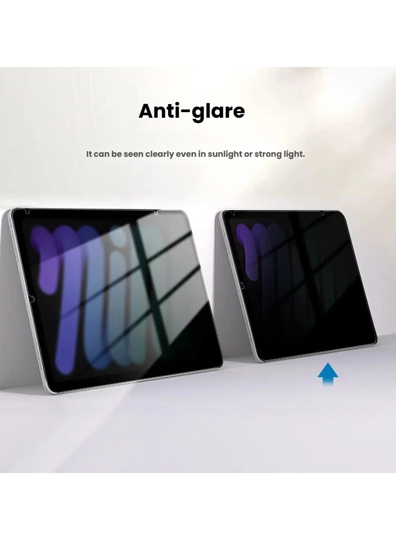 1-Piece Privacy Screen Protector for iPad Pro 11-inch 2025 M5 / 2024 M4, Anti-Spy Tempered Glass Film - Image 3