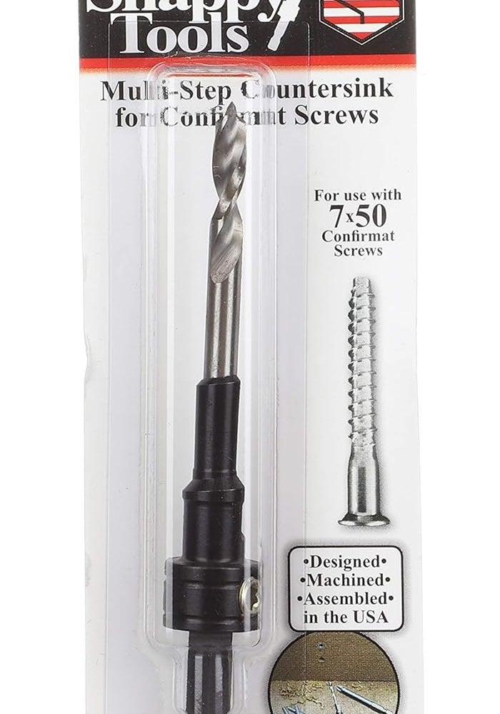 Make it Snappy Confirmat Screw Two-Piece Drill Bit 7x50mm - Image 3