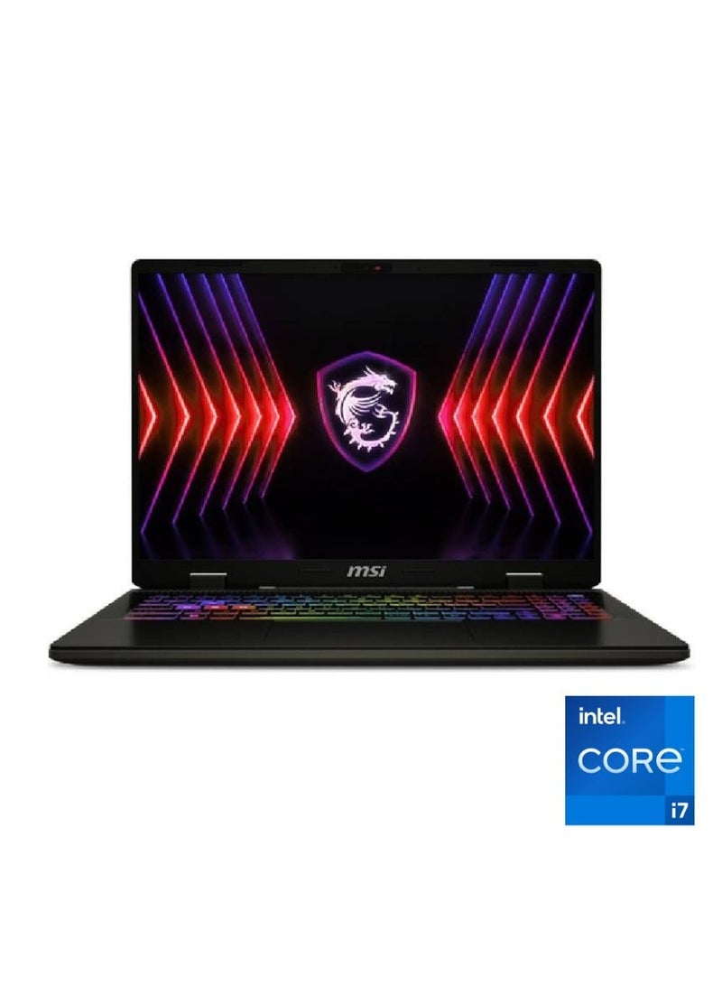 MSI Sword 16 HX B14VFKG -Intel® Core™ i7-14650HX, RAM 8GB *2 DDR5, SSD 512GB NVME GEN4, VGA RTX 4060 GDDR6 8GB ,16″ 16:10 FHD+(1920 x 1200), 144Hz ,DOS , COSMOS GREY Cosmos Gray - Image 1