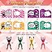 AuroTops Valentines Day Cards for Kids 28 Pack Sticky Wall Climbing Men Ninja with Cute Valentines Cards Wall Climbers Toys for Valentine Party Favors for Boys Girls - Image 4