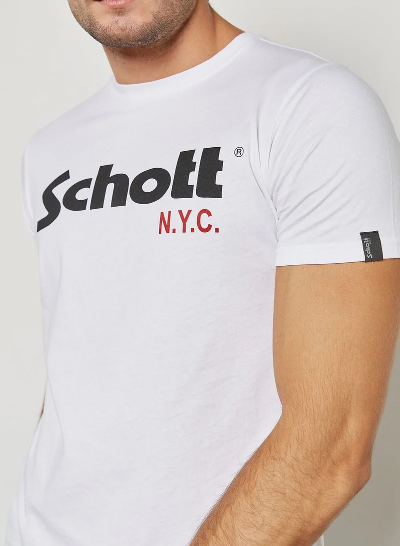 Schott NYC Logo Multipack T-Shirts