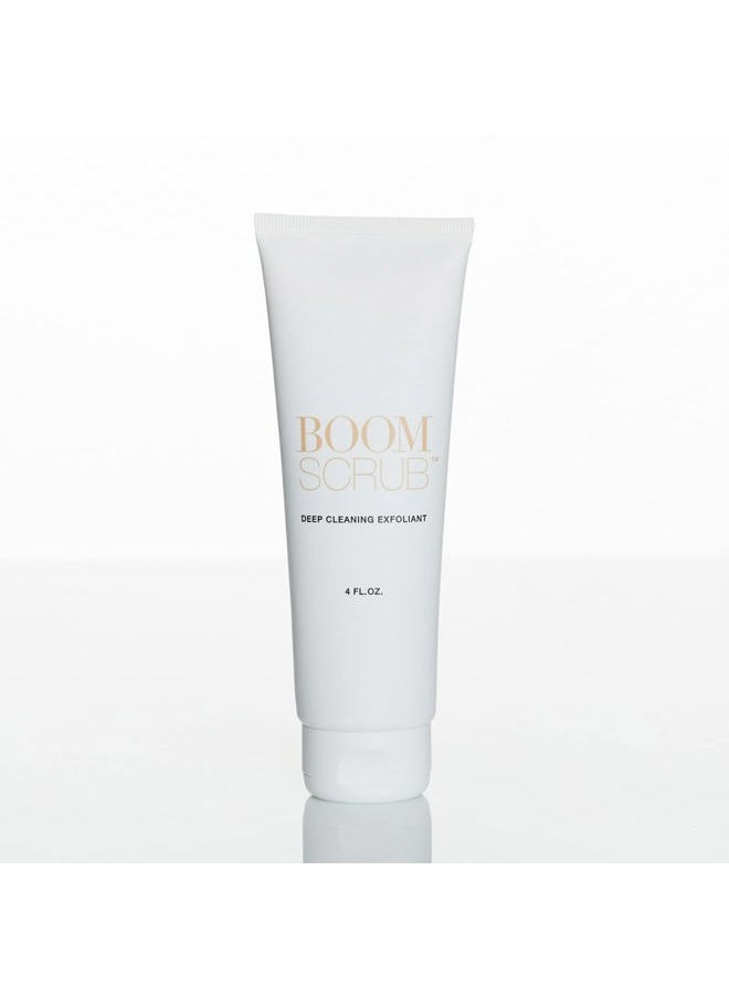 BOOM! by Cindy Joseph - BOOM! BEAUTY Boom Scrub - Deep Cleaning Face Exfoliant for Tighter and Less Visible Pores - Daily Face Cleanser Safe for Sensitive, Mature Skin - 4 oz - Image 1