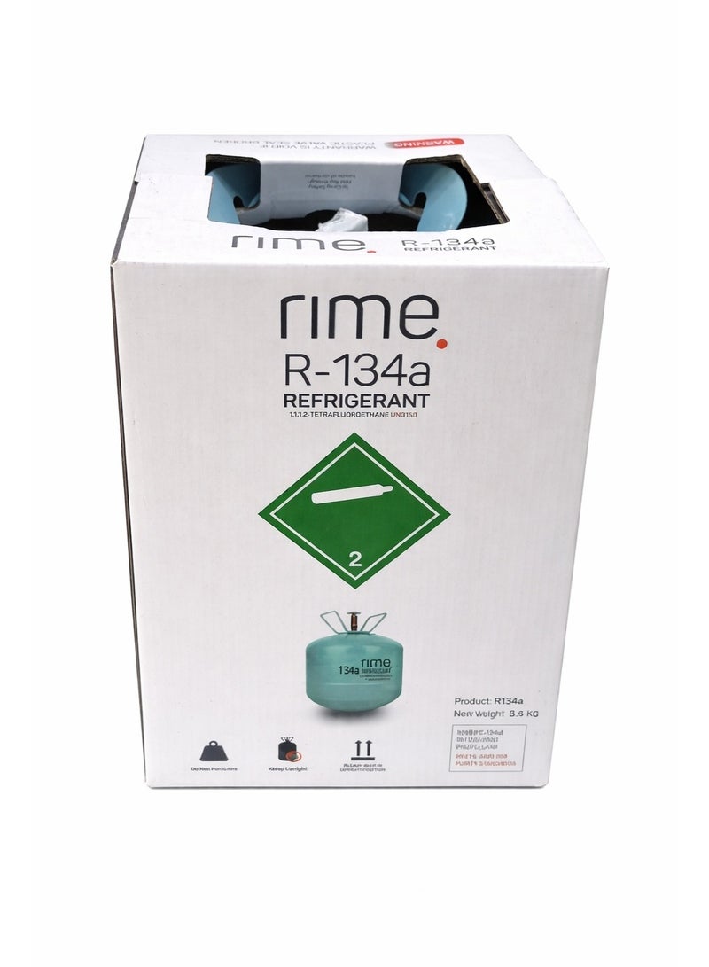 Refrigerant R134a, Rime  3.4KG Cylinder  for Automotive and Reformations - Image 3