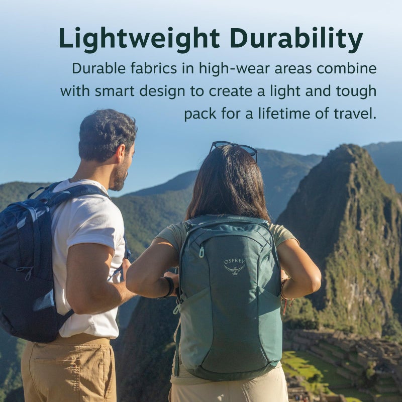Osprey Farpoint Fairview Travel Daypack for Men and Women - Carry On Personal Item Backpack with Laptop Sleeve, Black - Image 3