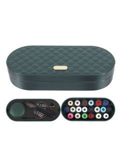 Sewing Needle and Thread Box Kit, DIY Portable Supplies Storage with Accessories Clothing Fixed Repair Small Manual Needle, Suitable for Family Travel