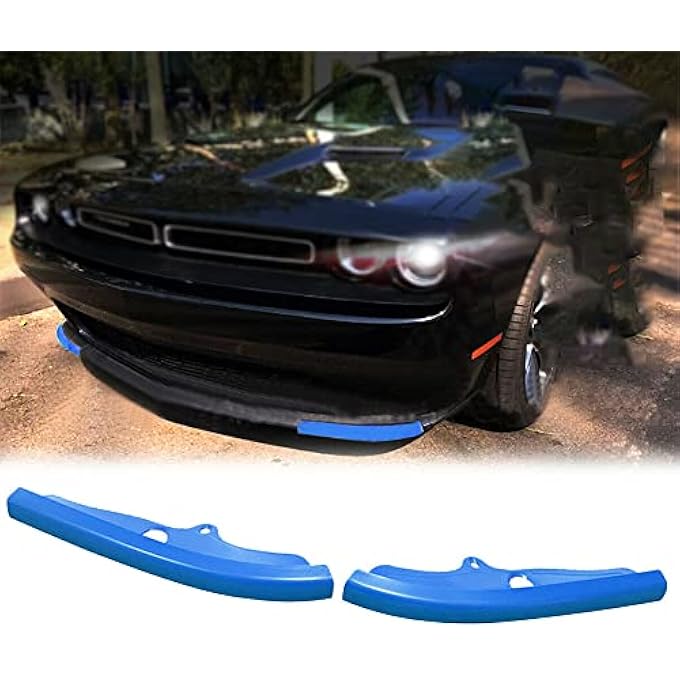 TOTMOX Car Front Bumper Lip Splitter Cover, Compatible with Dodge Challenger GT, TA 392, SRT 392, 392 HEMI Scat Pack 2018, 392 HEMI Scat Pack Shaker, R/T 2019-2022, R/T Scat Pack - Image 3