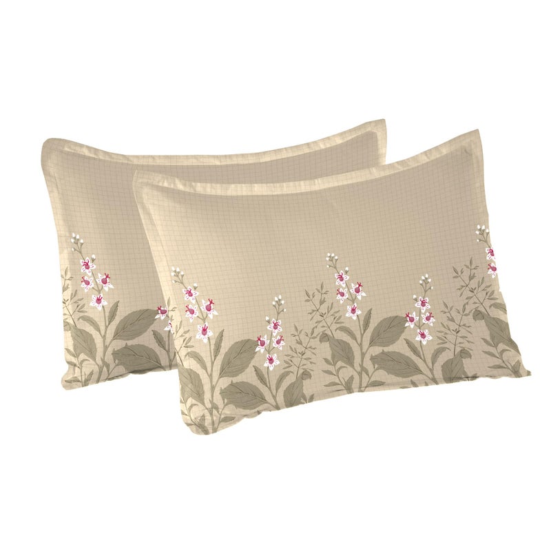 Trident Soft Comfort Pillow Covers Set of 2, 100% Cotton Pillow Covers, 210 TC, Soft and Breathable, Standard Size (46 cm x 69 cm) - Backyard - Image 3