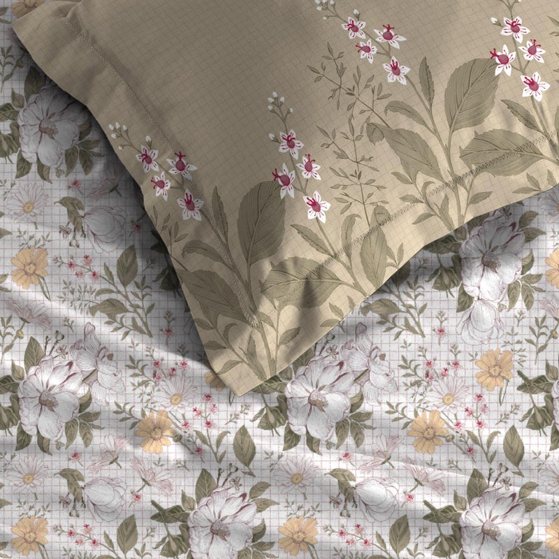 Trident Soft Comfort Pillow Covers Set of 2, 100% Cotton Pillow Covers, 210 TC, Soft and Breathable, Standard Size (46 cm x 69 cm) - Backyard - Image 4