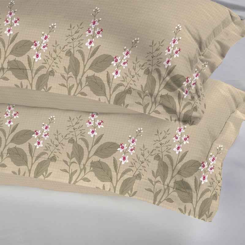 Trident Soft Comfort Pillow Covers Set of 2, 100% Cotton Pillow Covers, 210 TC, Soft and Breathable, Standard Size (46 cm x 69 cm) - Backyard - Image 2