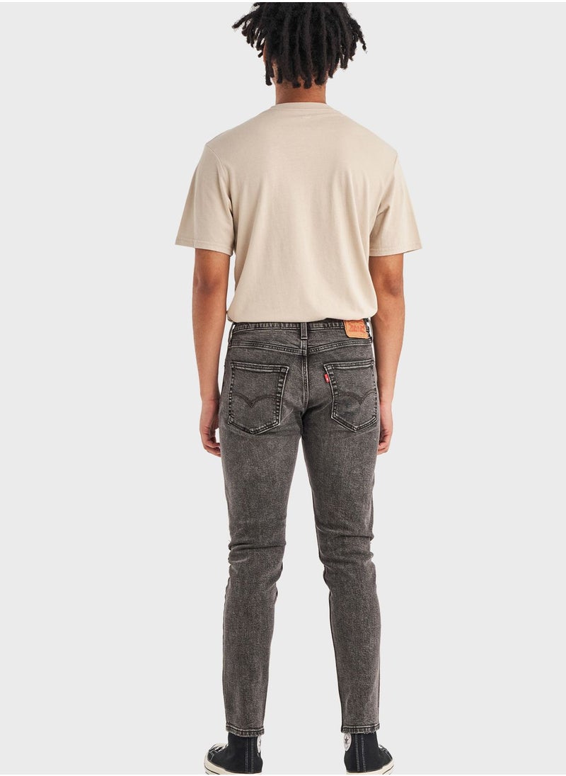 Levi's - Mid Wash Straight Fit Jeans - Image 1