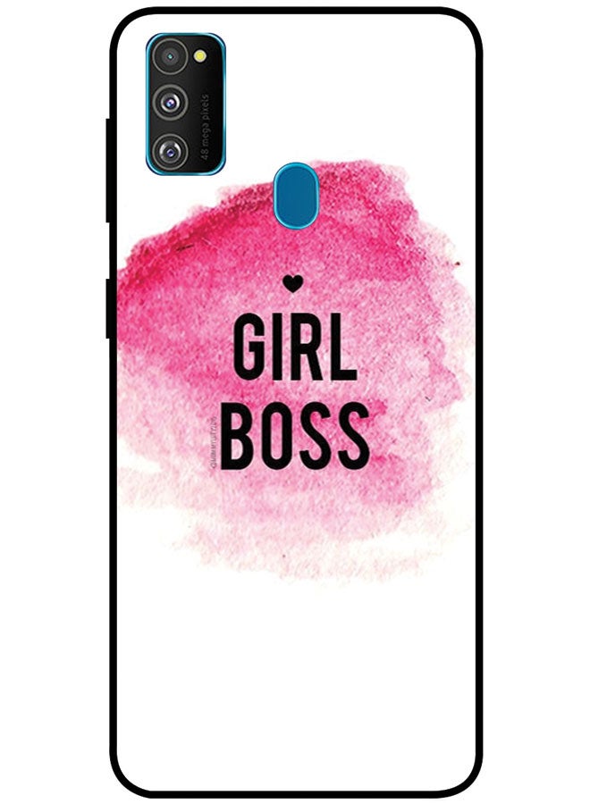 EYE CATCH Protective Case Cover For Samsung Galaxy M30s Smart Series Printed Protective Case Cover for Samsung M30s Girl Boss - Image 1