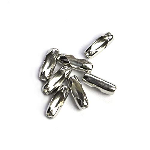Millennial Essentials Ball Chain Connector Clasps 300 Pieces Number 3 Connectors Fits 2.4mm Beaded Ball Chain - Image 4