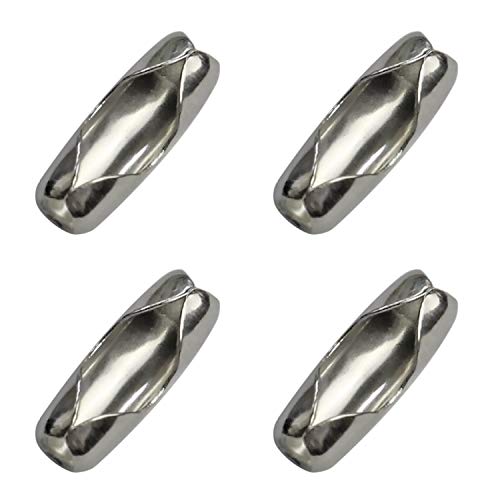 Millennial Essentials Ball Chain Connector Clasps 300 Pieces Number 3 Connectors Fits 2.4mm Beaded Ball Chain - Image 1