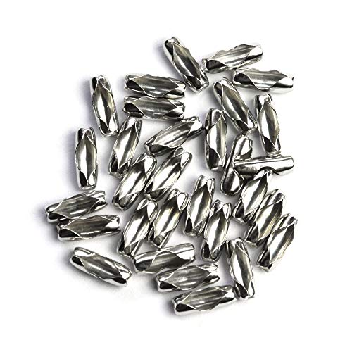 Millennial Essentials Ball Chain Connector Clasps 300 Pieces Number 3 Connectors Fits 2.4mm Beaded Ball Chain - Image 5