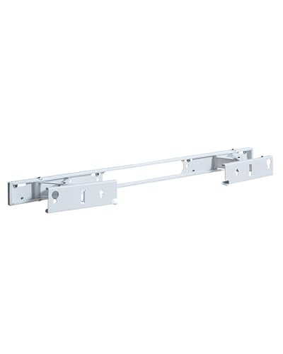 SANUS Extendable Soundbar Wall Mount for Sonos Arc & Sonos Arc Ultra Soundbar – 5” Depth Adjustment Optimized for Dolby Atmos - White Speaker Mount - Image 1