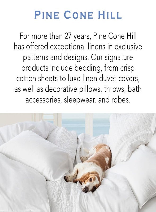 Pine Cone Hill Vienna Velvet Shale Quilted Sham, Euro Size, Grey Solid Pattern - Image 5