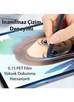 Polhammobile Polham Samsung Galaxy Tab S8 and S7 Compatible Paperfeel 0.15MM Full Covering Shock Absorbing Screen Protector  - Image 5